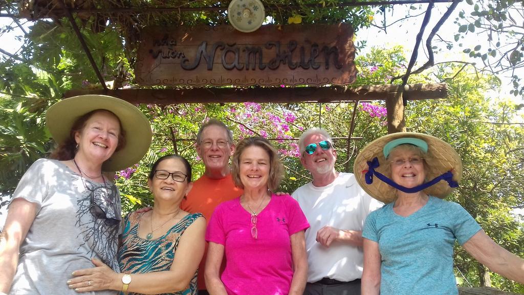 Gite Nam Hien Mekong Cho Lach Exterior foto