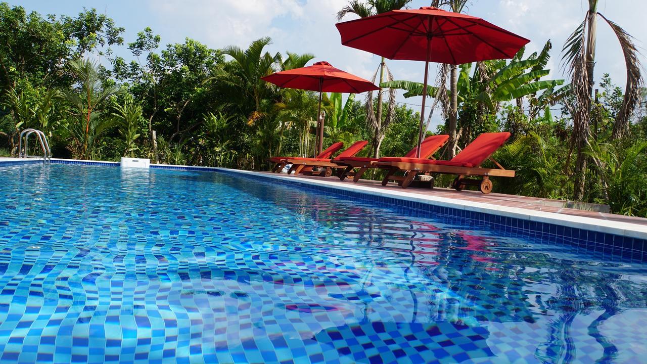 Gite Nam Hien Mekong Cho Lach Exterior foto