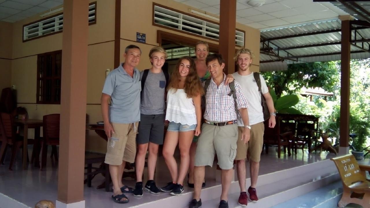 Gite Nam Hien Mekong Cho Lach Exterior foto